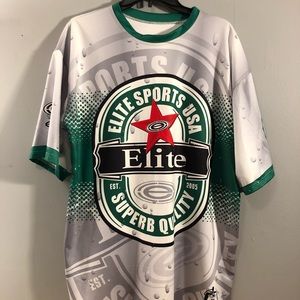 New Elite Softball Young Jersey Medium Heineken 19